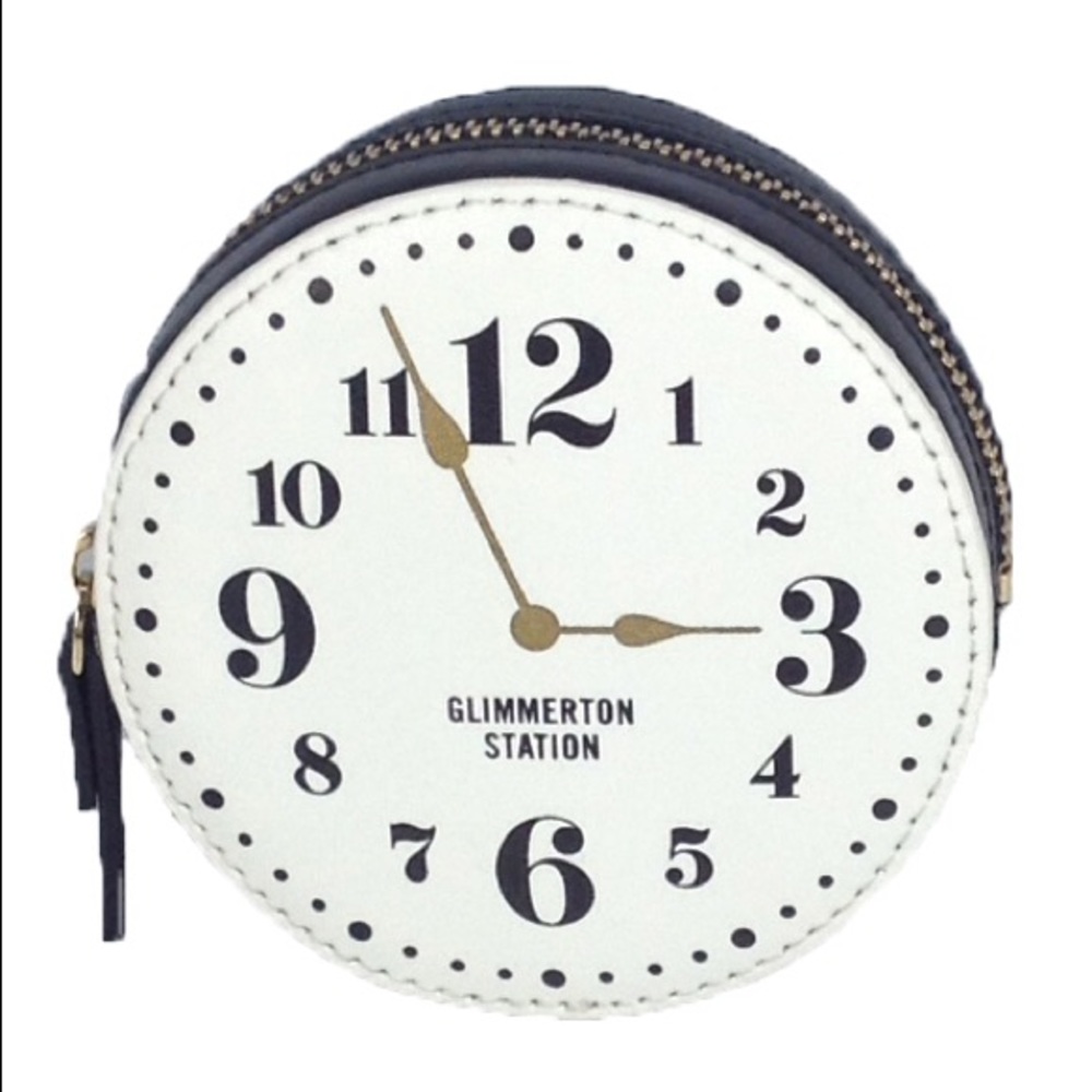 Kate Spade New Street Clock Coin Purse